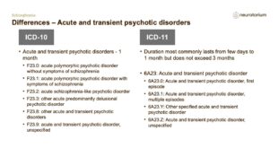 Schizophrenia – Definitions and Diagnosis – slide 35
